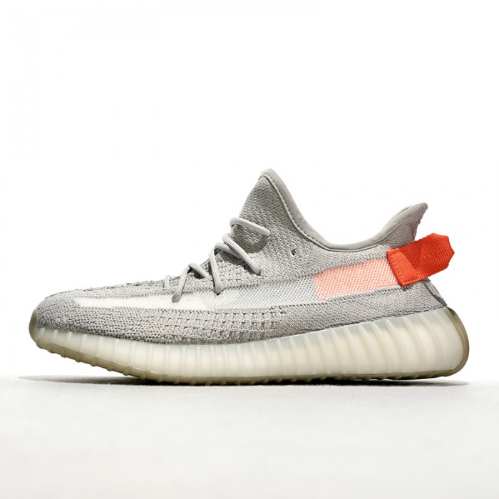 Yeezy Boost 350 V2“Tail Light”Running Shoes-Gray/Orange-1764546