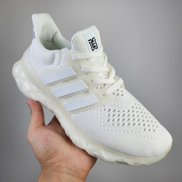Ultra Boost UB 8.0 Running Shoes-All White-4737303