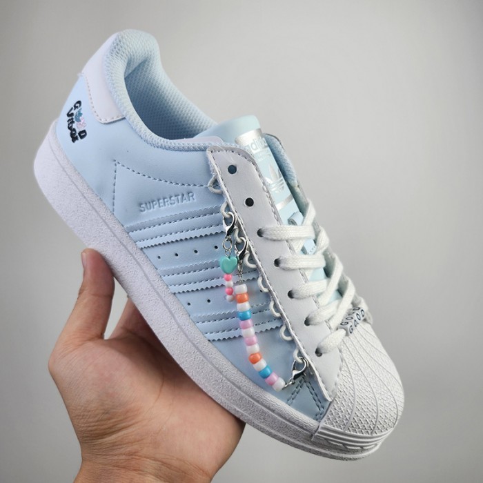 Superstar Running Shoes-Blue/White-2068313