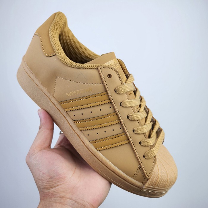 Superstar Running Shoes-All Brown-5615200