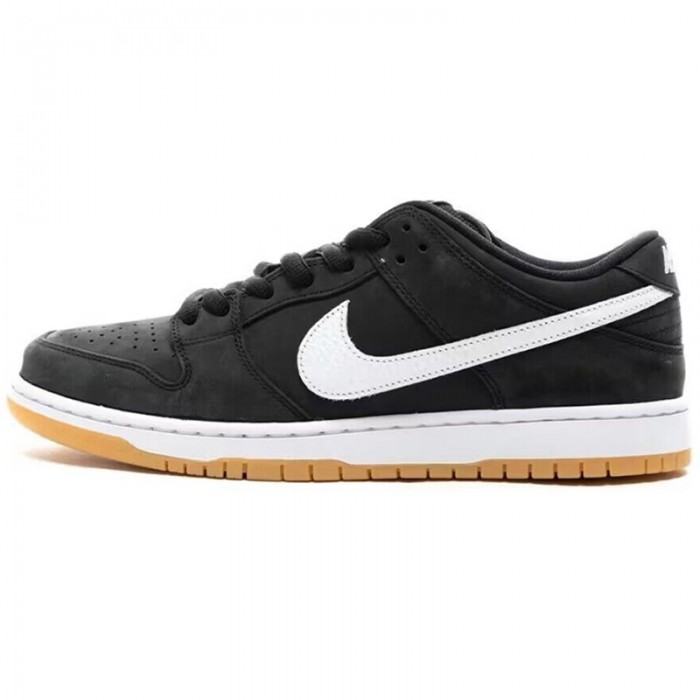SB Dunk Low Running Shoes-Black/White-227430