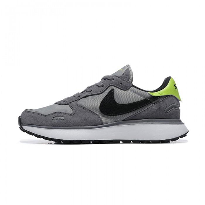 Phoenix Waffle Running Shoes-Gray/Black-2026628