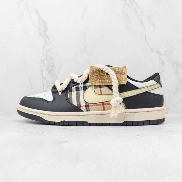 SB Dunk Low Running Shoes-Navy Blue/White-1158682