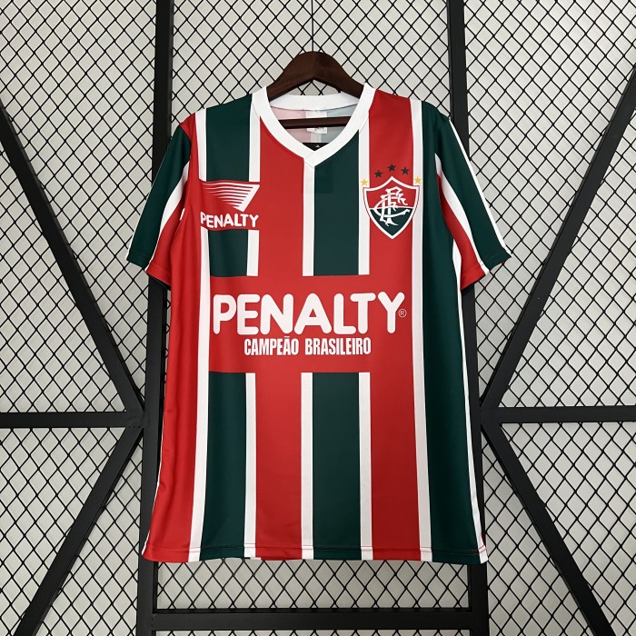 Retro 1993 Fluminense Home Red Green Jersey Kit short sleeve-7870492