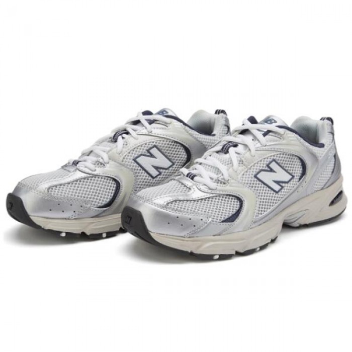 New Balance 530 Running Shoes-Silver/White-6026228