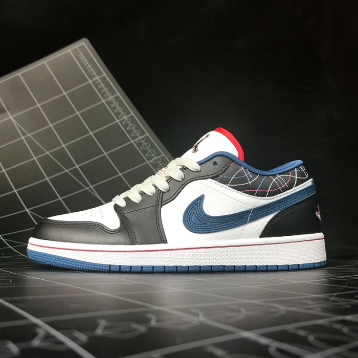 SB Dunk Low Running Shoes-White/Black-7898140