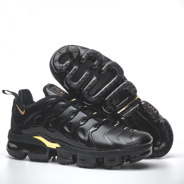 AIR MAX Vapormax TN Running Shoes-Black/Gold-7614726