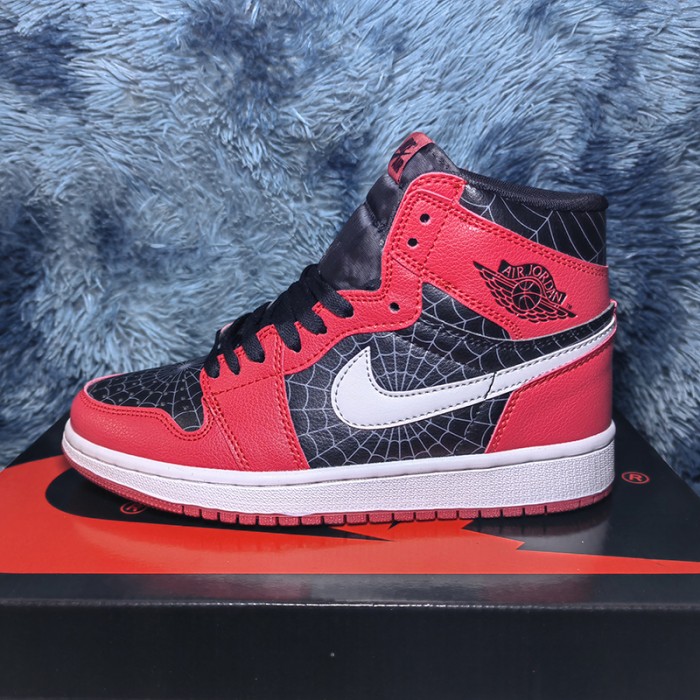 Air​ Jordan 1 ​High AJ1 Running Shoes-Red/Black-4833169