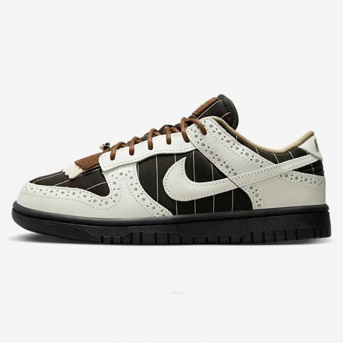 SB Dunk Low LX Women Running Shoes-Gray/Brown-2980161