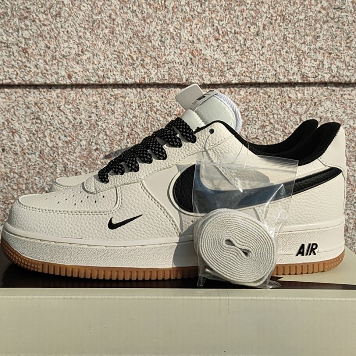 Air Force 1 AF1 Running Shoes-White/Black-4340572