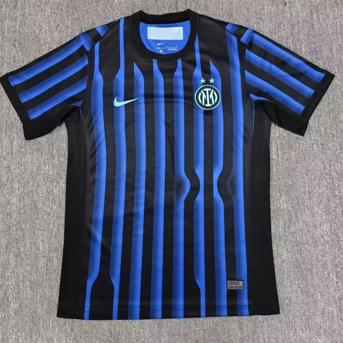 24/25 Inter Milan Blue Black Jersey Kit short sleeve-4133958