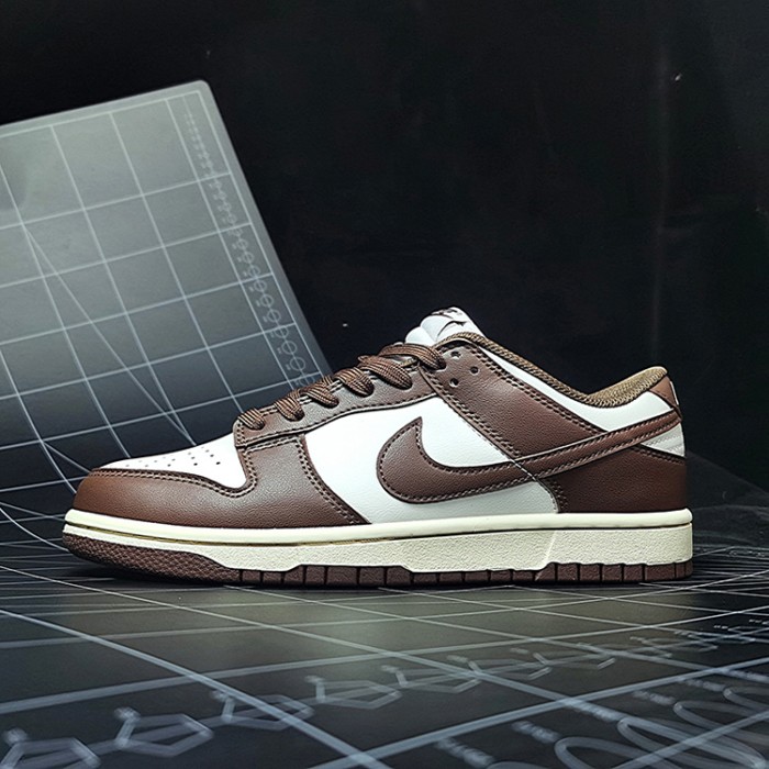 SB Dunk Low GS Running Shoes-Wine Red/White-2641311
