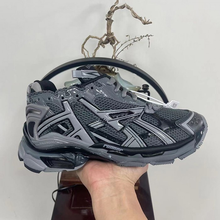Balenciaga V7.5 Running Shoes-Gray/Black-6660777