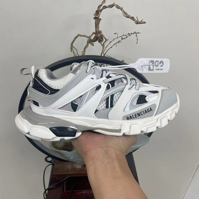Balenciaga V7.5 Running Shoes-Gray/White-1553670