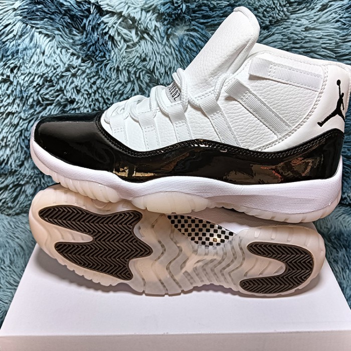 Air​ Jordan 11 ​High AJ11 Running Shoes-White/Black-321880