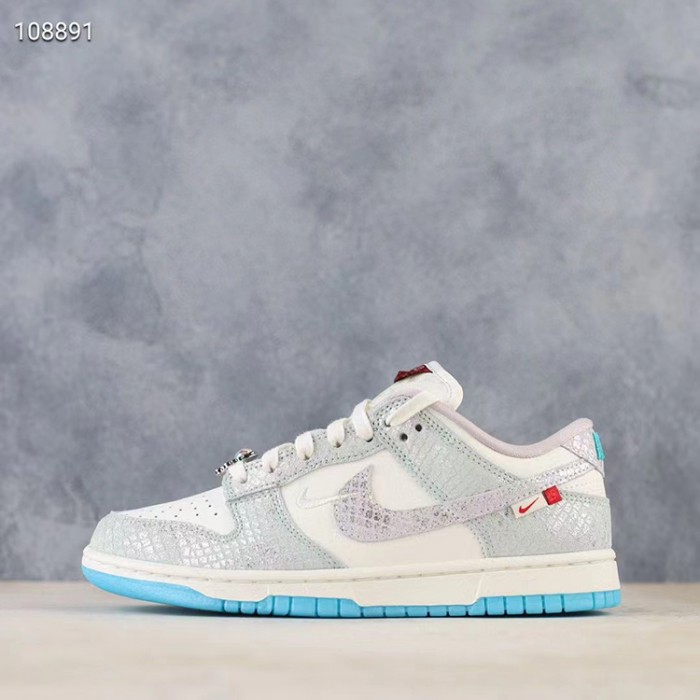 SB Dunk Low CS Running Shoes-White/Blue-3743136