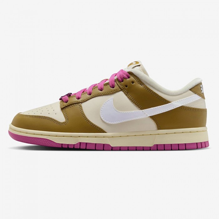 SB Dunk Low WMNS“Just Do It”Running Shoes-Khaki/White-6054516