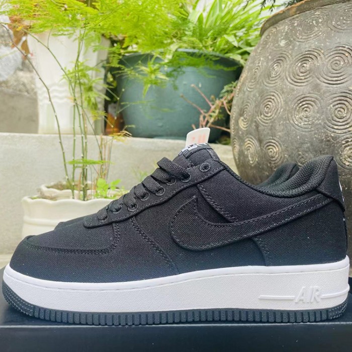 AIR FORCE 1 ‘07 AF1 Running Shoes-Black/White-159393