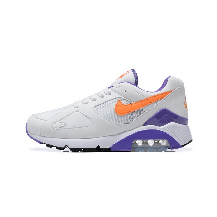 Air Max 180 "Bright Ceramic" Running Shoes-White/Orange-9003542