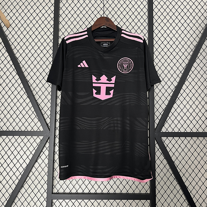 24/25 Miami Away Black Jersey Kit short sleeve-1300471
