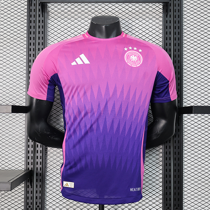 2024 Germany Away Pink Purple Jersey Kit short sleeve (Player Version)-293659