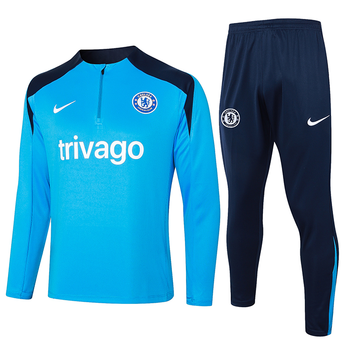 24/25 Chelsea Blue Edition Classic Jacket Training Suit (Top+Pant)-6808749