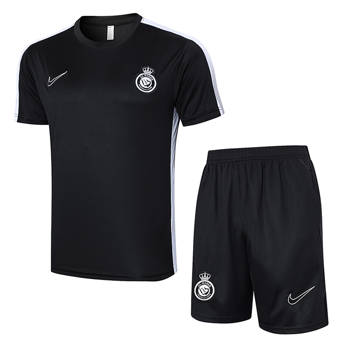 24/25 Al-Nassr FC Riyadh Victory Training Blue Jersey Kit short Sleeve (Shirt + Short)-1264234
