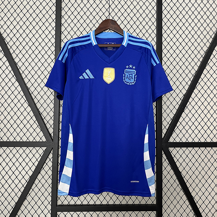 2024 Argentina Away Purple Jersey Kit short sleeve-9165898