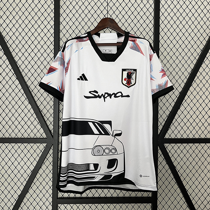 2024 Japan Special Edition White Black Jersey Kit short sleeve-321832