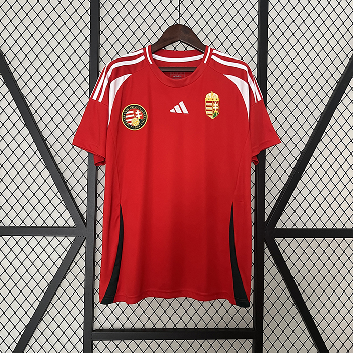 2024 Hungary Home Red Jersey Kit short sleeve-5125696