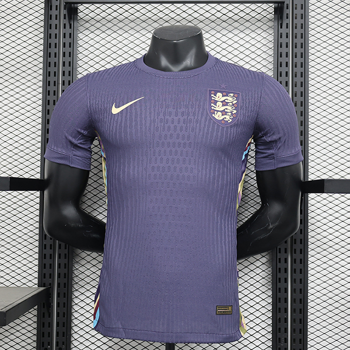 2024 England Away Purple Jersey Kit short sleeve (Player Version)-4304563
