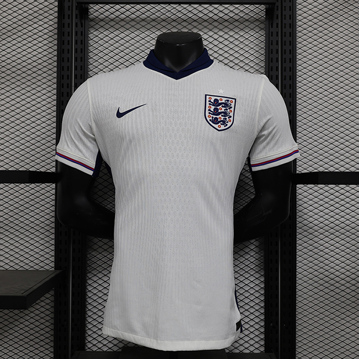 2024 England Home White Jersey Kit short sleeve (Player Version)-9283538