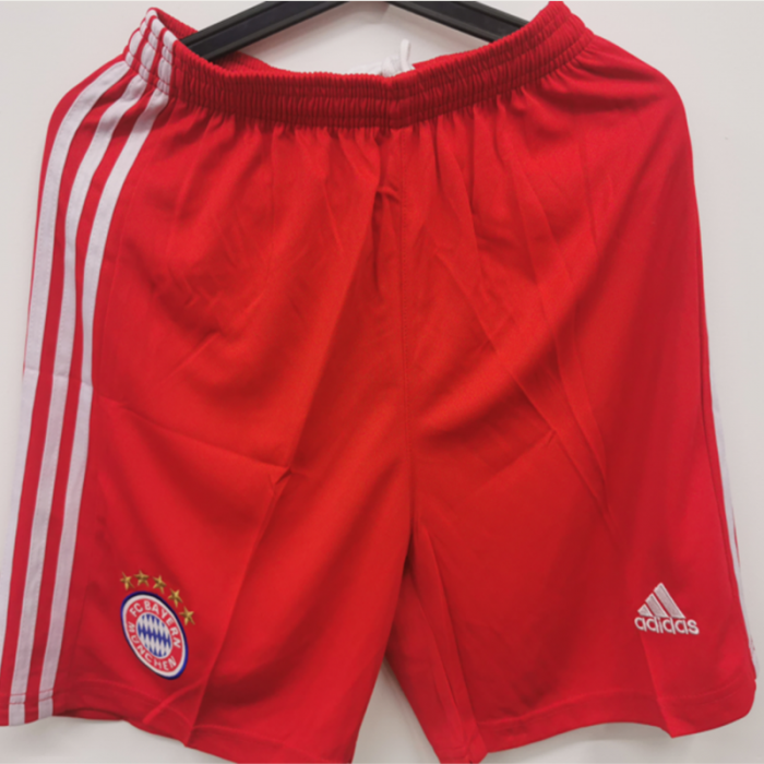 STOCK CLEARANCE [SIZE XL] 22/23 Bayern Munich Home Shorts Red Shorts Jersey-5462880