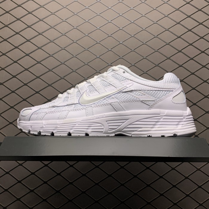Wmns P-6000 Running Shoes-All White-4827955