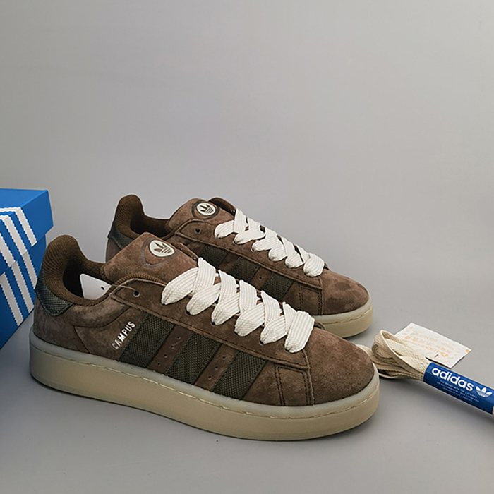 Campus 00s Brown Running Shoes-Brown/Green-3555697