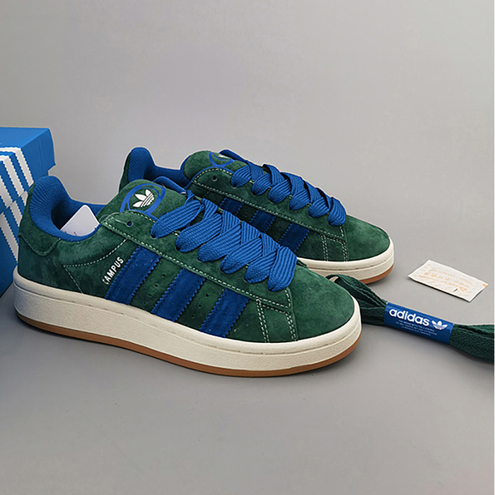 Campus Running Shoes-Green/White-9158169