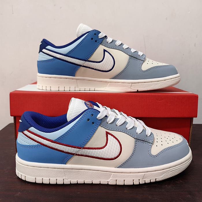 SB Dunk Low“Red Mesh”Running Shoes-Blue/White-2950818
