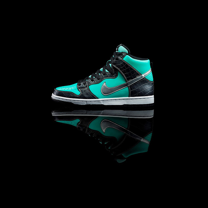 Diamond x SB Dunk High ＂Tiffany＂Running Shoes-Green/Black-2014988