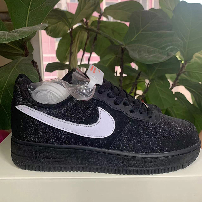 AIR FORCE 1 AF1‘07 Running Shoes-Black/White-7168895