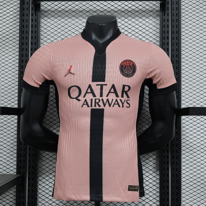 24/25 Paris Saint-Germain PSG Away Rose Gold Jersey Version Short Sleeve (Player Version)-9540578
