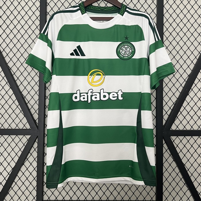24/25 Celtics Home White Green Jersey Version Short Sleeve-7032850