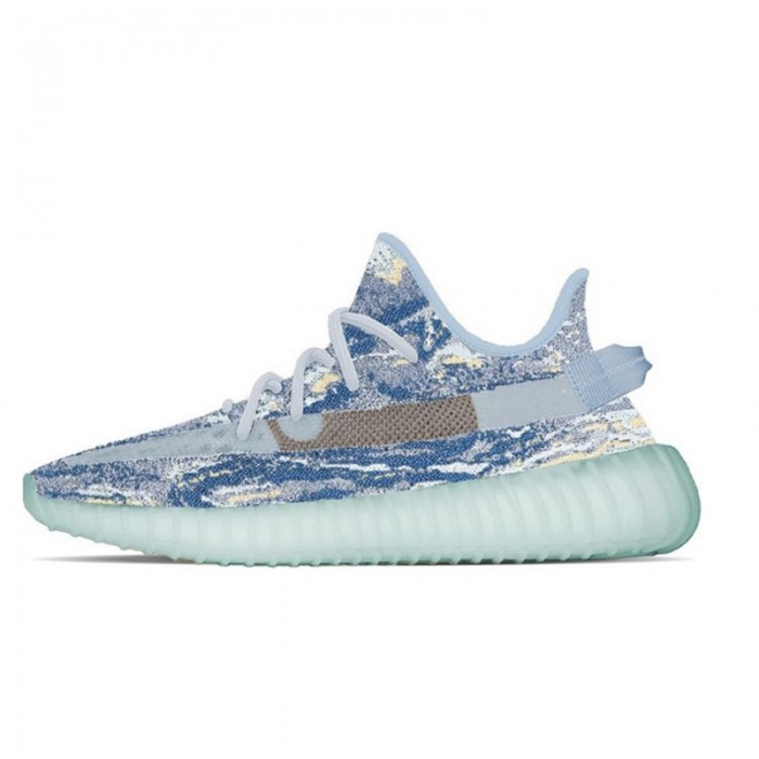 Yeezy Boost 350 V2 Mx Frost Blue Running Shoes-Blue/Gray-2331297