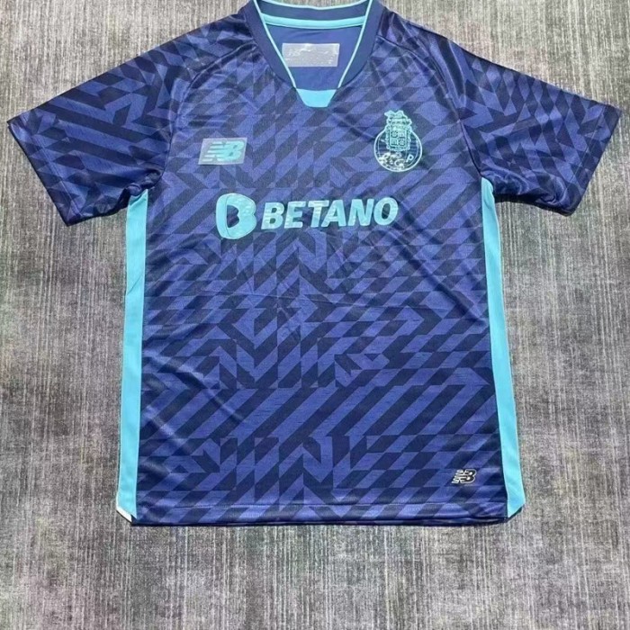 24/25 PORTO Second Away Blue Jersey Kit short sleeve-4705833