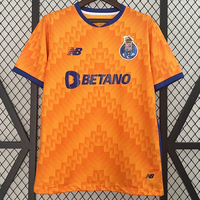 24/25 PORTO Away Orange Jersey Kit short sleeve-9821289