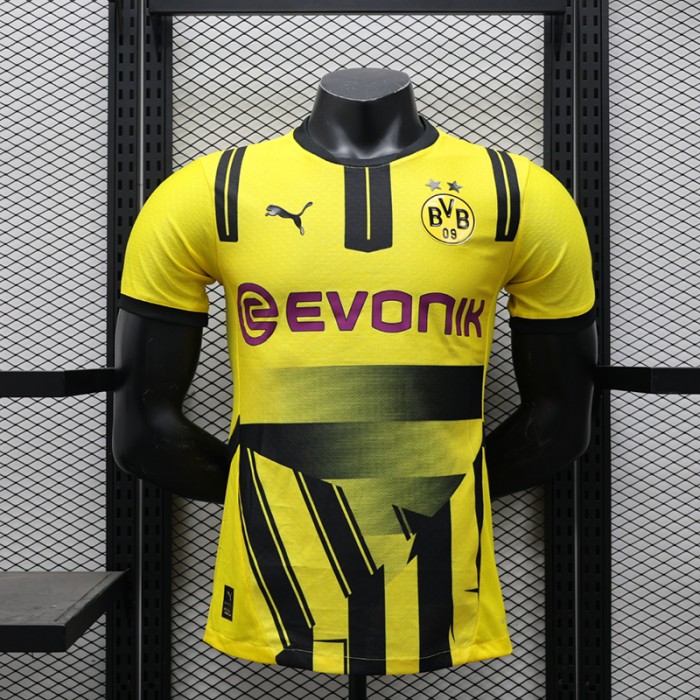 24/25 Borussia Dortmund Anniversary Edition Yellow Black Jersey Kit Short Sleeve (Player Version)-5466874