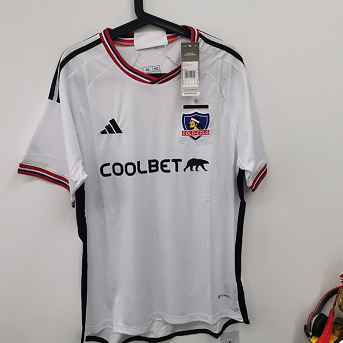 STOCK CLEARANCE [SIZE  S ] Colo Colo Home White Jersey Kit short sleeve-8827735 [i]