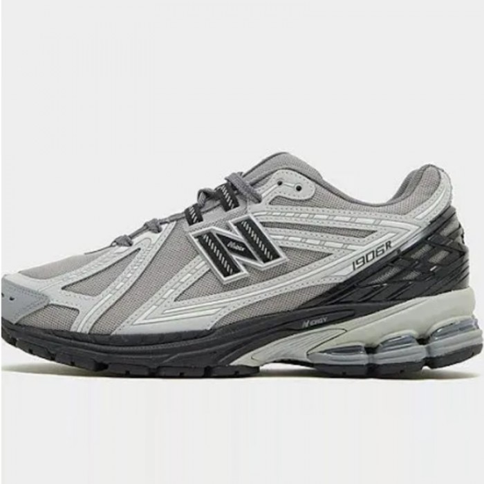 New Balance 196R Castlerock Rain Cloud Running Shoes-Gray/Black-2997942