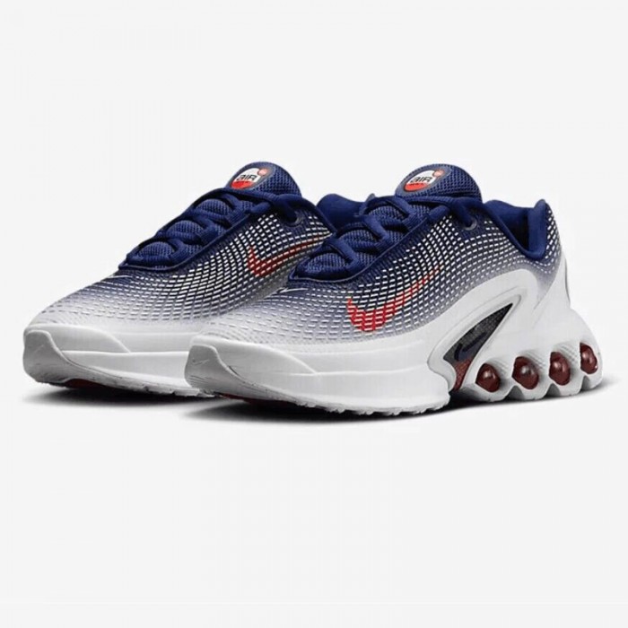 Air Max Dn USA Running Shoes-White/Black-4689674