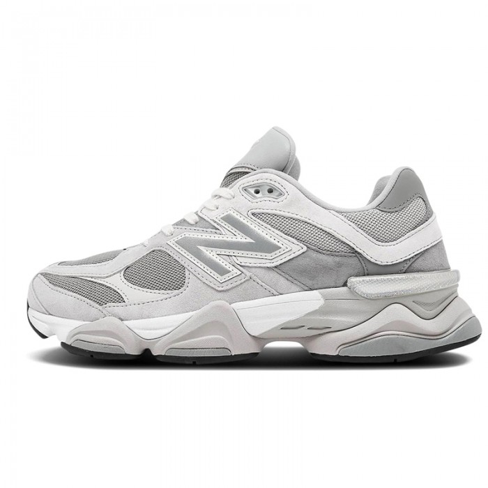 New Balance 9060 Grey Concrete Running Shoes-Gray/White-3819817