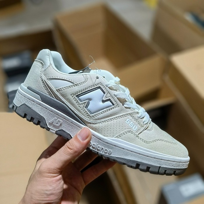New Balance 550 United Arrows Running Shoes-Gray/White-2395387